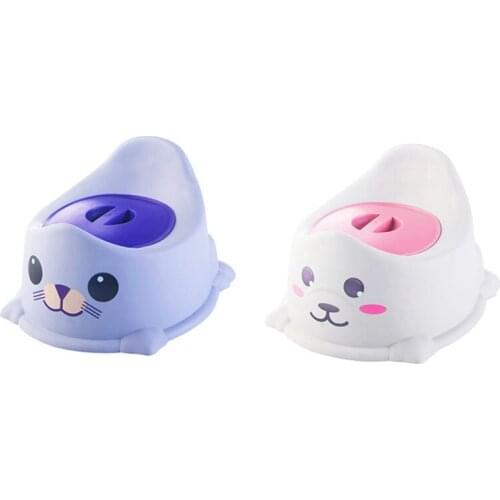 2 Pcs Baby Potty Training Seat with Backrest Portable Pot for Kids Baby Boy Toilet Potty Stool for Boys Purple & Pink