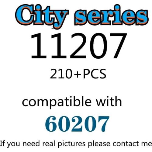 210PCS 11207 Building Block Toy City Series 60207 Assembled Building Block Childrens Toy Gifts
