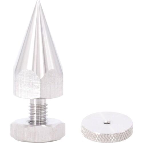 4pcs Speaker Spikes Stand feet Base Audio HiFi Amplifier Shockproof Isolation Foot Nail Pad 316L Stainless Steel M6 M8 M10