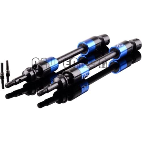 #5451X 2Pcs 1/10 Hard Steel Splined Swing Driveshaft Axles CVD For Traxxas E-Revo Summit Revo 3.3 E-MAXX T-MAXX NEW ENRON