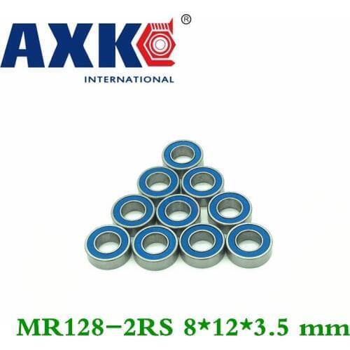 Axk 10pcs High Quality Abec-5 Z3v3 Mr128-2rs Abec-5 8*12*3.5 Mm Miniature Ball Bearings Mr128rs L1280