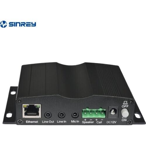 Ip Network Intercom Broadcasting Two-way Audio Transmission Sip Intercom Broadcasting