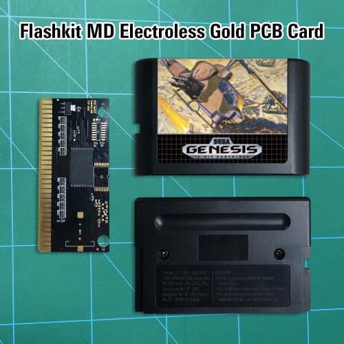 Twin Cobra - Flashkit MD Electroless Gold PCB Card 16 bit MD Games Cartridge For MegaDrive Genesis console