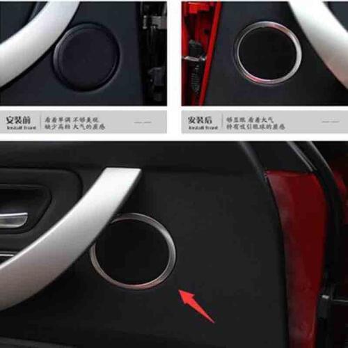 DNHFC Doors sound ring cover car accessories For BMW 3 SERIES F30 F34 F31 F35 GT 320 328 2013 2014 2015 2016