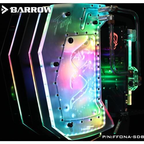 Barrow FFONA-SDB, Waterway Boards For FUXK Butterfly FIONA Open-Type Case, for Intel CPU Water Block & Single GPU Building