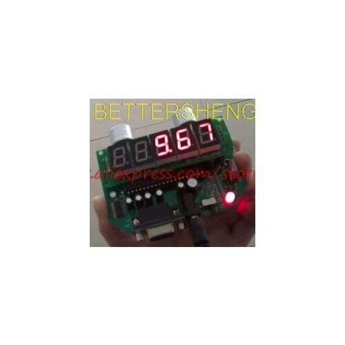 Ultrasonic distance measuring module / range finder / sensor 10 meters serial port RS232 5 bit LED real time display
