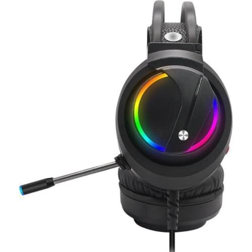 Music Gaming Headset Surround Sound with Mic Earphones USB 7.1 &3.5mm Wired RGB Back Light Game Headphones High Sound Quanlity