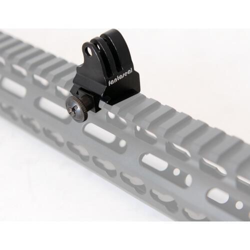 Picatinny Gun Rail Mount Airsoft Gun Adapter for GoPro SJCAM Sony Garmin Eken Action Camera Shot Gun Hunting Rifle Laser Mount