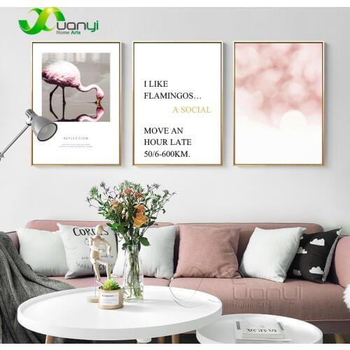 1 Panel Modern Nordic Animal Poster Painting Canvas Nordic Picture Prints Canvas Wall Art Decor For Kitchen Modern Art Unframed