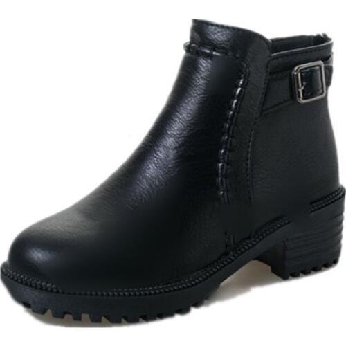 Women Boots Flock Ankle PU Boots Spring Autumn Women Boots Ladies Party Western Stretch Fabric Boots Plus Size 35-42