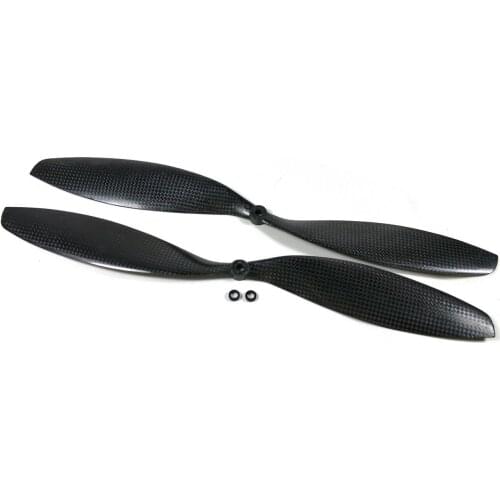 1Pair 1447 14*4.7 Tarot Carbon Fiber Prop Propeller CW/CCW quadcopter Prop