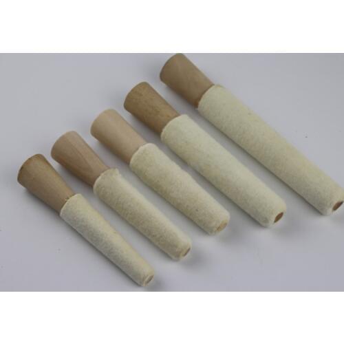 1PCS Jewelry tool Inside Ring Polishing Stick For Jewelers Felt Ring Buff Felt Buffing Tools