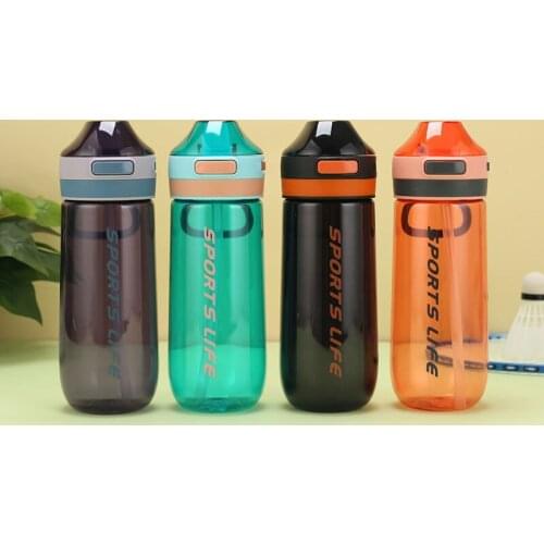 680ml Summer Sports Water Bottle Leakproof Thermos Drinkware Plastic Shaker Mugs Botellas Para Agua Free Shipping Products Cups