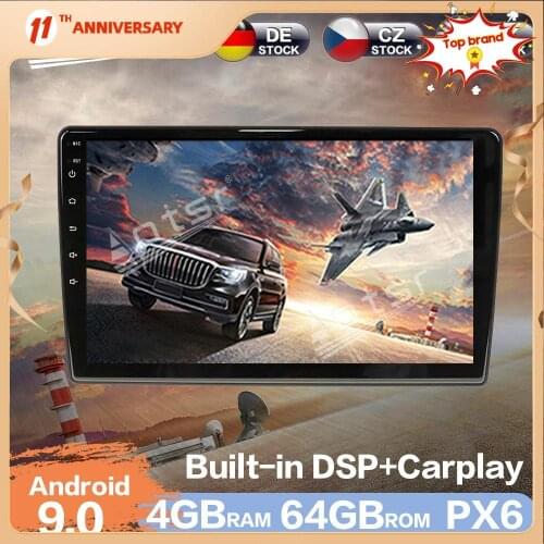 Aotsr Android 9.0 4GB ROM Car Radio GPS Navigation DSP For Toyota Wish 2009-2012 HD Car Auto Stereo Video Multimedia DVD Player