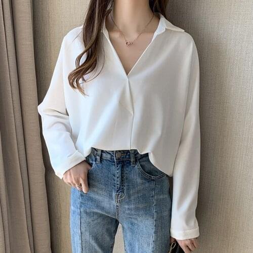 HAMALIEL Womens White Shirts