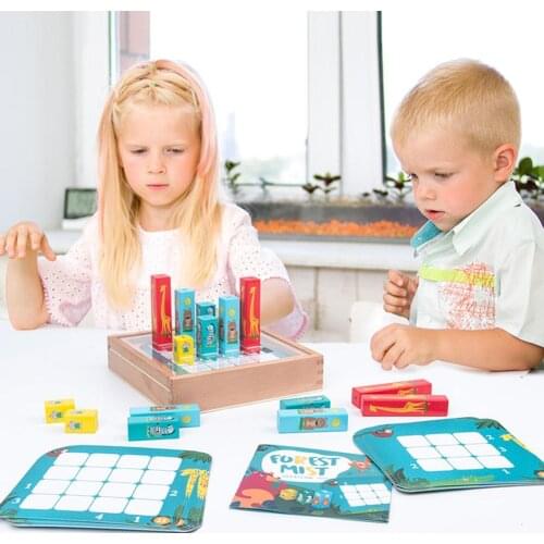 Creative Children Wooden Puzzle Sudoku Game Logical Parent-child Interactive Board Toy