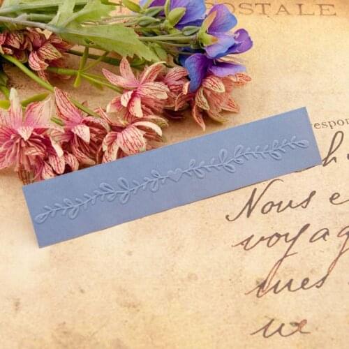 Vine Plastic Embossing Folder Stencil Template DIY Scrapbook Photo Album Card Making Craft Decoration E56C