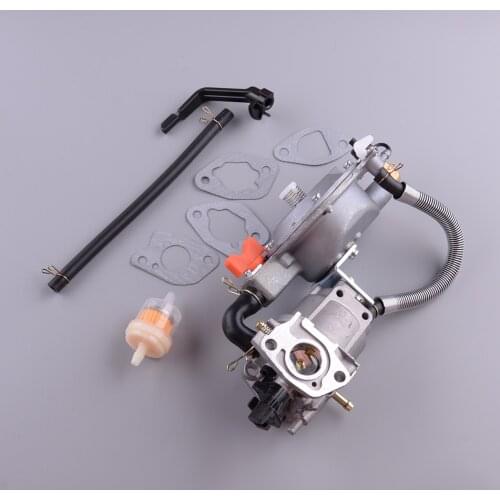 7pcs/set Dual Fuel Carburetor LPG NG Conversion Metal fit for GX160 GX200 168F 170F 8-9HP 2KW-6.5KW Generator