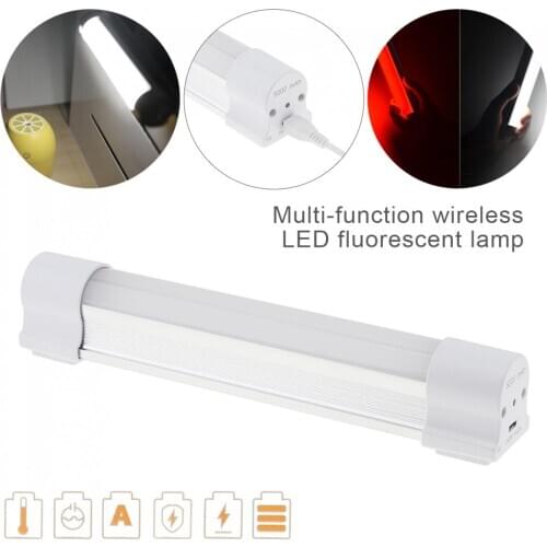 Multi-function Wireless LED Fluorescent Lamp Rechargeable with 5 Modes for Outdoor Camping Hot