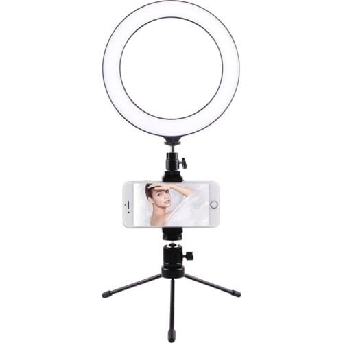 New Selling for Camera Selfie LED ligh phone holder makeup youtobe tiktok live stream tiktok light stand photographic lighting