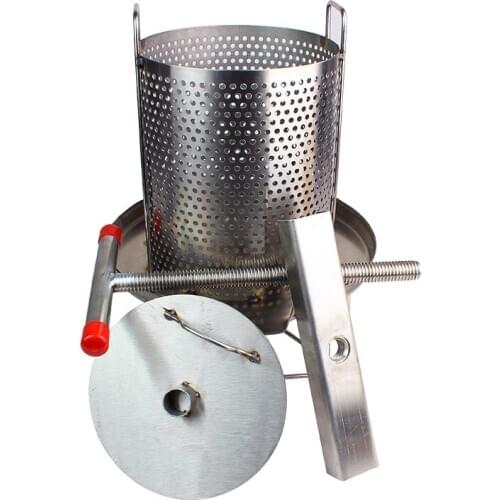 Stainless Steel Wine Press Fruit Press, Beekeeping Honey Press Machine, Solid Honey Presser
