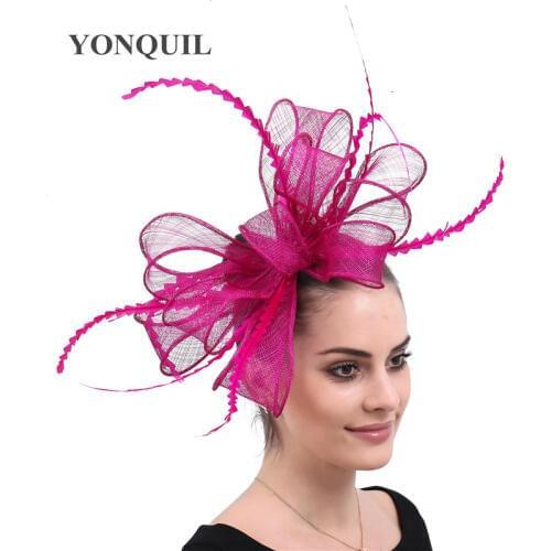 Formal Dress Fashion Women Fashion Headwear Fancy Fascinator Headband Hats Elegant Ladies Occasion Church Fedora Caps Headpiece