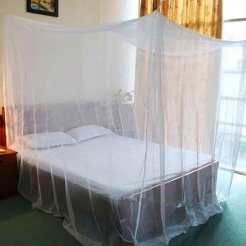 Portable Polyester Mosquito Net Portable Double Door Fine Mesh Mosquito Net For Camping Travel 86.6*78.7*78.7inch Bedroom