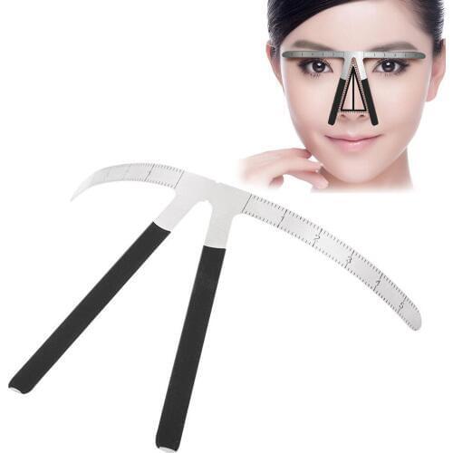 ATOMUS Professional Microblading Tattoo Stencil Ruler Shaper Permanent Makeup Eyebrow Tattoo Template Tattoo Accessories Supply