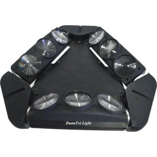 4PCS/Lot China Guangzhou Factory 9x10W RGBW DMX Stage Lights Dj Led Spider Moving Head Beam For Party Decoration