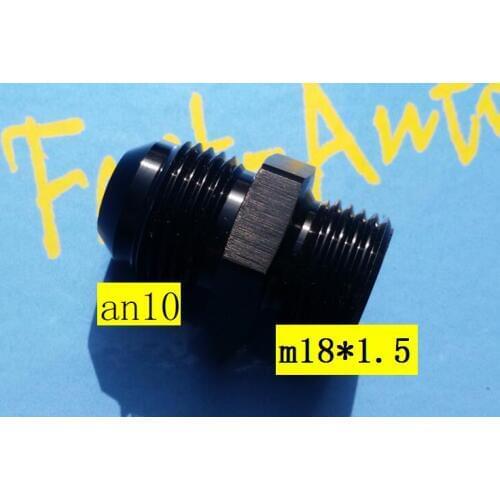 Male M18 P1.5 M18 * 1.5 M18 x 1.5 to -10an an10 an-10 male adaptor adapter Fitting