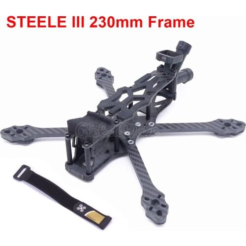 STEELE II / STEELE III 230mm 230 5inch X Type Carbon Fiber Quadcopter Frame Kit with 5mm Arm For FPV Freestyle RC Racing Drone