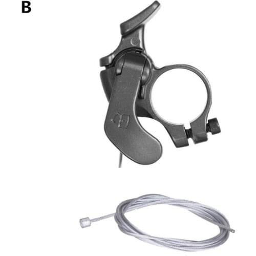 MTB Fork Remote Lockout Lever Wire Control Rear Shock Remoter with Inner Cable