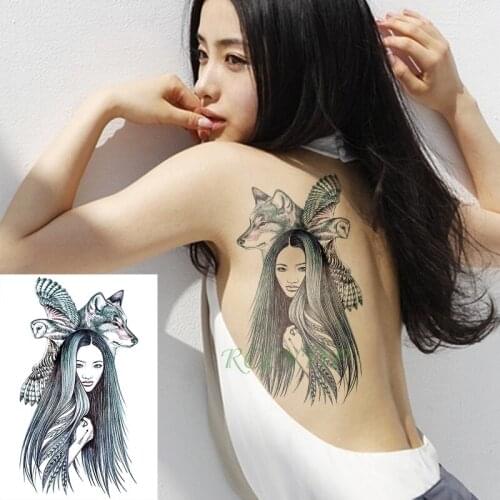 Waterproof Temporary Tattoo Sticker Artistic Designs Fake Tatto Big size Flash Tatoo Armband Leg Arm Hand for Girl Women Men