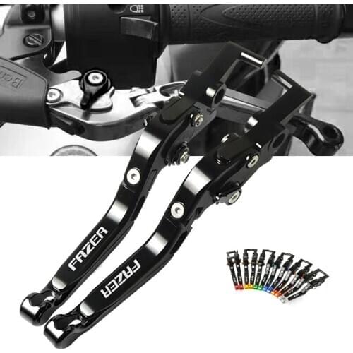 Motorcycle Clutch Brake Lever Extendable Adjustable Foldable For YAMAHA FAZER600 FZ1 FZ6 FZ6S FZ6N FAZER FZ-1 FZ-6