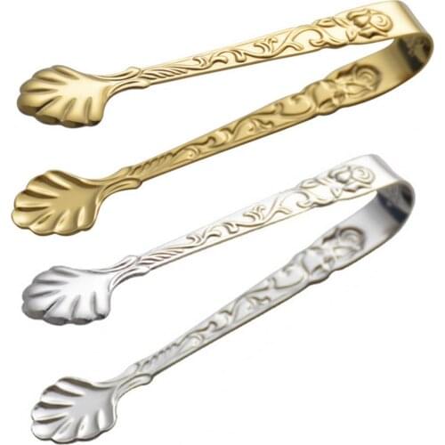 Sugar Clip Relief Dishwasher Safe Stainless Steel Coffee Tea Tool Ice Clamp for Kitchen