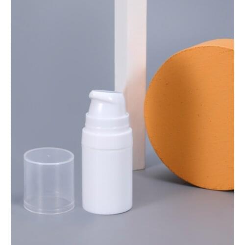10PCS 5ML,10ML,15ML Mini Cosmetic Bottle Vacuum Lotion Bottle Refillable Makeup Packing Containers