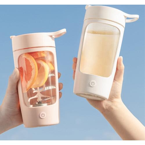 650ML Electric Mixer Mini Blender Self Stirring Leak Proof Mixing Cup Portable Water Bottle USB Charging BPA Free