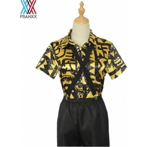 Strangestory Stranger Things Tshirt Eleven Costume Jim Hopper 3D Print Yellow Short Sleeve T shirt Blouse Women Shirt Men Girl