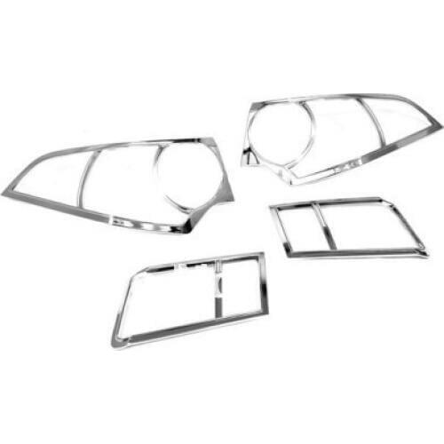 Car Styling Chrome Tail Light Lamp Cover For Honda Euro / JDM Accord 2008-2012