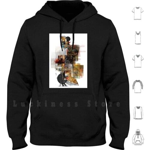 Totem — Goldserie Hoodie Long Sleeve Graphic Design Other Abstract Concept Processing Creative Coding Totem