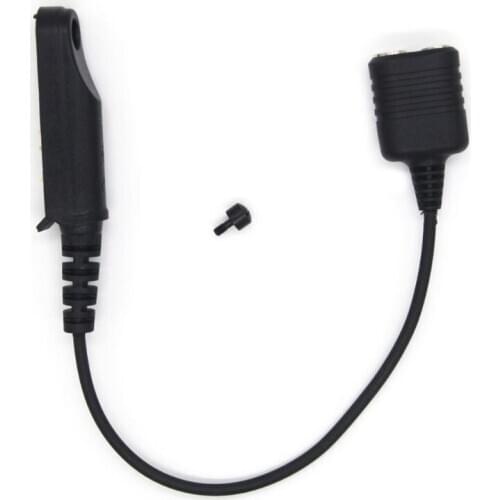 Adapter Cable Baofeng UV-9R Plus UV-XR Waterproof to 2 Pin Suitable for UV-5R UV-82 UV-S9 Walkie Talkie Headset Speaker