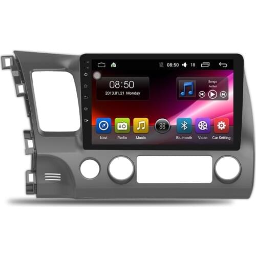 ANTWINS Android 10 Car Radio Stereo Multimedia Player with Touch Screen Bluetooth Apple Play for Honda-Civic-2006-2011