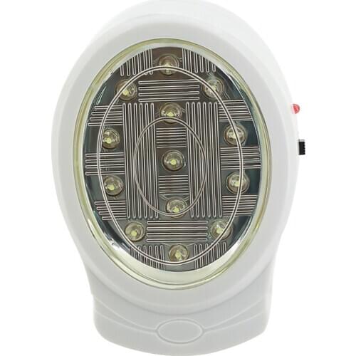 Rechargeable Emergency Light 2W 110-240V US Plug 13 LED Home Automatic Power Failure Outage Lamp Bulb Night Light For US Plug