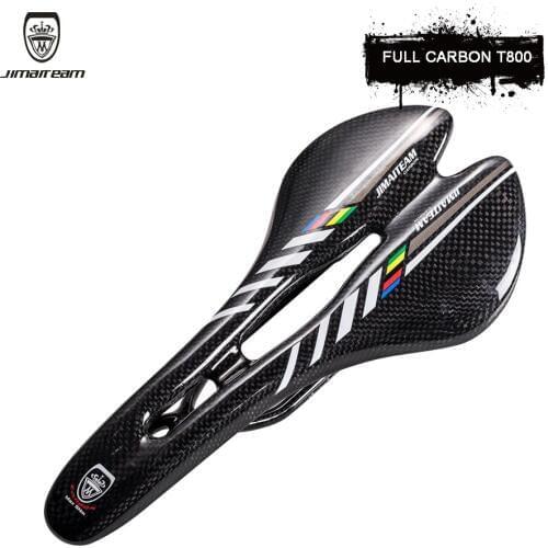 JIMAITEAM bicycle seat cushion mountain bike seat cushion road bike seat cushion carbon fiber seat cushion bicycle accessories