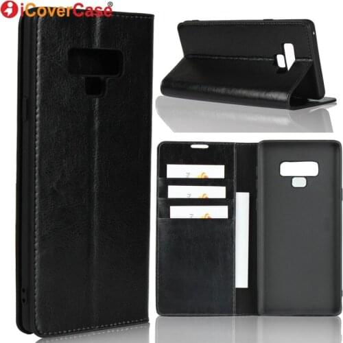 Luxury Leather Wallet Bag For Samsung Note 9 Cases Soft Shell For Galaxy Note9 Flip Case Cover Phone Accessory Coque Etui Capa