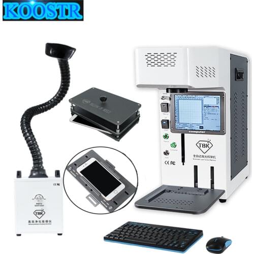 TBK958B DIY printer CNC Laser Engraving Machine LCD Laser Repair Machine For iPhone 11 X XS XSMax 8 8+ Back cover separater