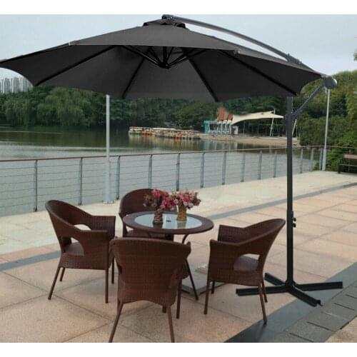 Tourist Tent Outdoor Parasol 3 Meters Diameter Cantilever Bracket Parasol Patio Without Garden Camping Tent Z2N1
