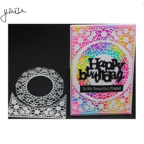 VCD64 Flowers CUT SCRAPBOOK Metal Cutting Dies For Scrapbooking Stencils DIY Album Cards Decoration Embossing Folder Die Cuts