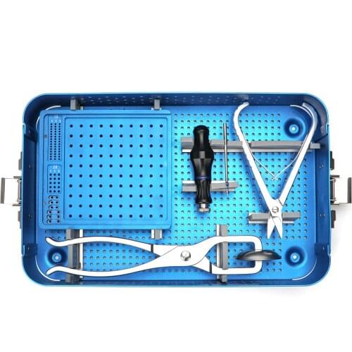 High quaity orthopedic CMF Titanium Mesh Instrument Set