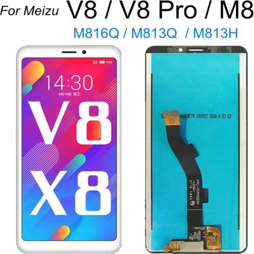 5.7" For Meizu M8 / V8 M813H LCD Global Version 4GB 64GB LCD Display Screen Touch Digitizer Assembly